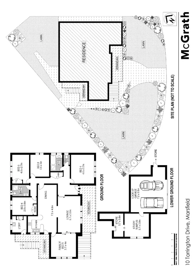 Floorplan of Homely house listing, 10 Torrington Drive, Marsfield NSW 2122