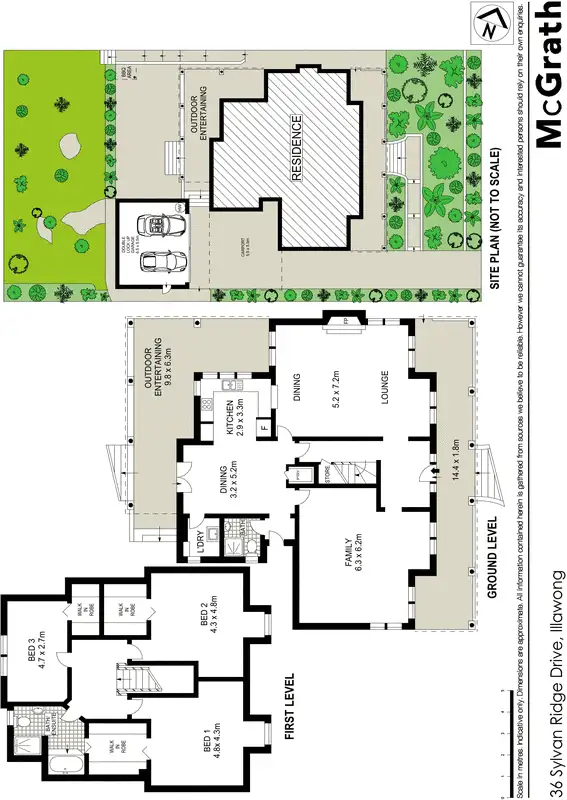 Floorplan of Homely house listing, 36 Sylvan Ridge Drive, Illawong NSW 2234
