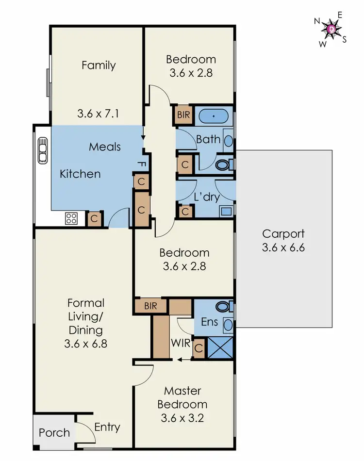 Floorplan of Homely house listing, 238 Lawrence Road, Mount Waverley VIC 3149