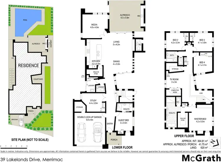 Floorplan of Homely house listing, 39 Lakelands Drive, Merrimac QLD 4226