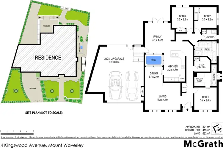 Floorplan of Homely house listing, 4 Kingswood Avenue, Mount Waverley VIC 3149