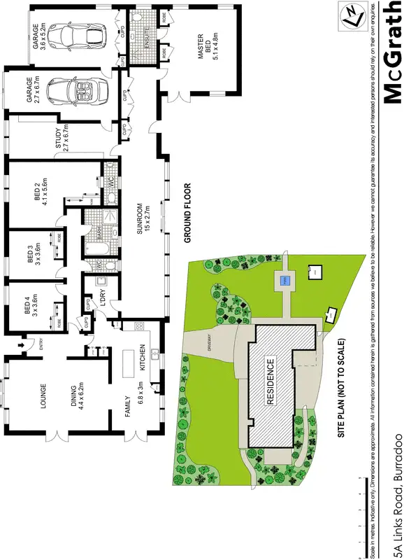 Floorplan of Homely house listing, 5A Links Road, Burradoo NSW 2576