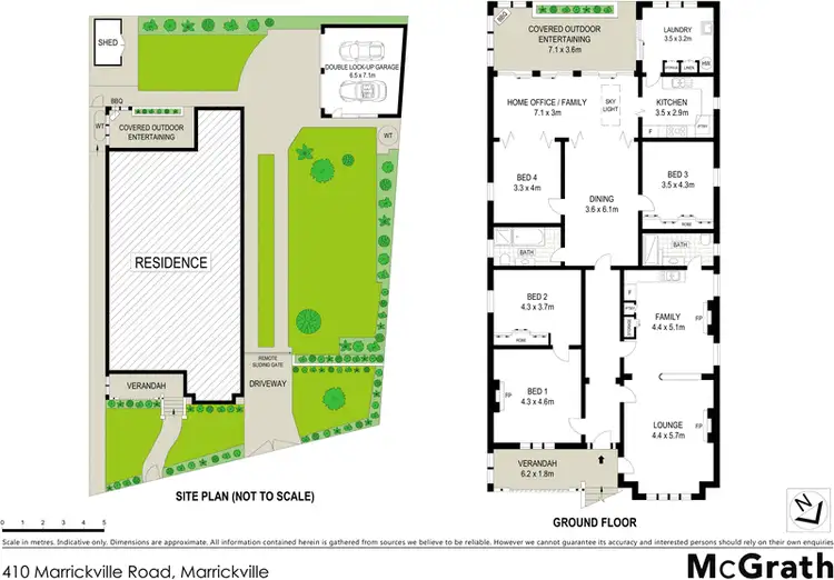 Floorplan of Homely house listing, 410 Marrickville Road, Marrickville NSW 2204
