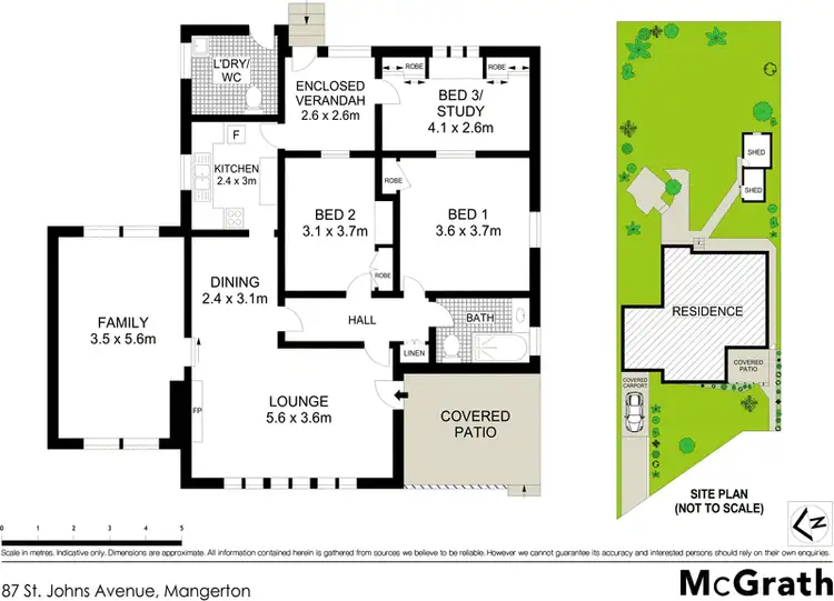 Floorplan of Homely house listing, 87 St Johns Avenue, Mangerton NSW 2500