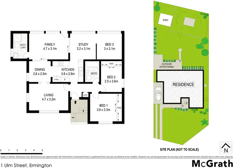 Floorplan of Homely house listing, 1 Ulm Street, Ermington NSW 2115