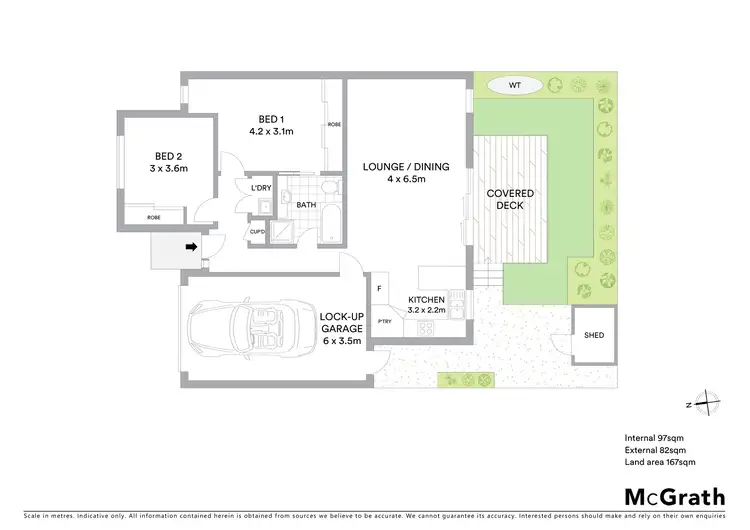 Floorplan of Homely unit listing, 6/7 Thackeray Court, Croydon VIC 3136