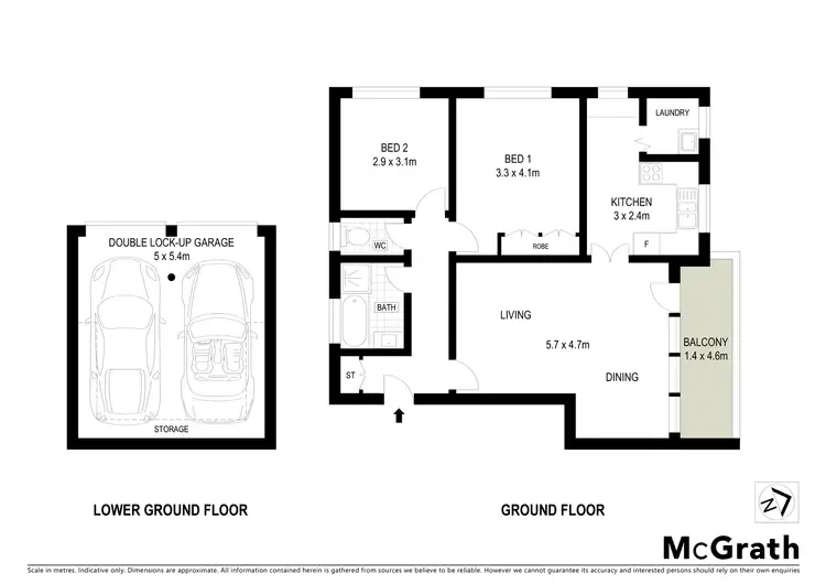 Floorplan of Homely apartment listing, 1/8 Landers Road, Lane Cove NSW 2066