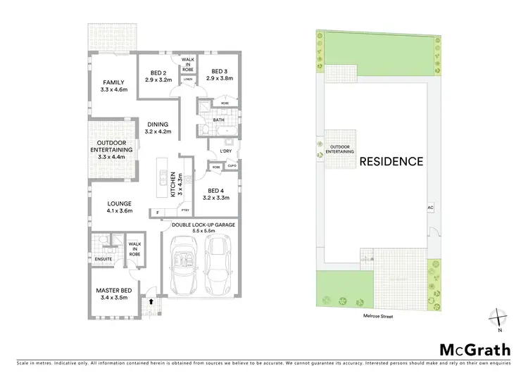 Floorplan of Homely house listing, 45 Melrose Street, Middleton Grange NSW 2171