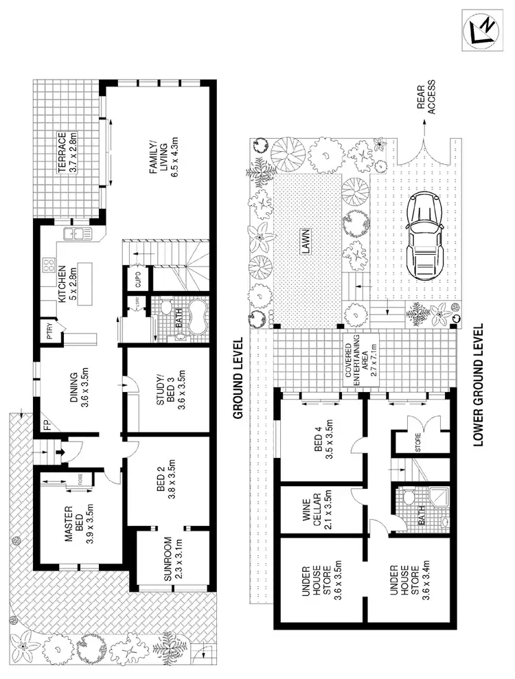 Floorplan of Homely house listing, 85E Wigram Road, Glebe NSW 2037