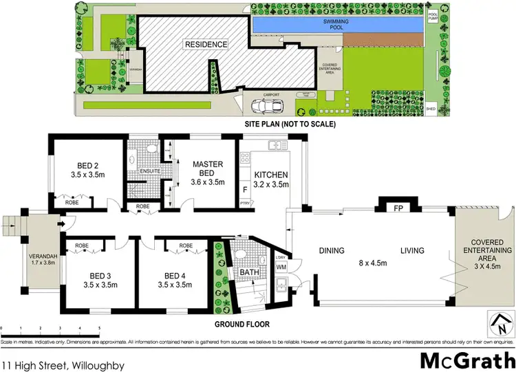 Floorplan of Homely house listing, 11 High Street, Willoughby NSW 2068