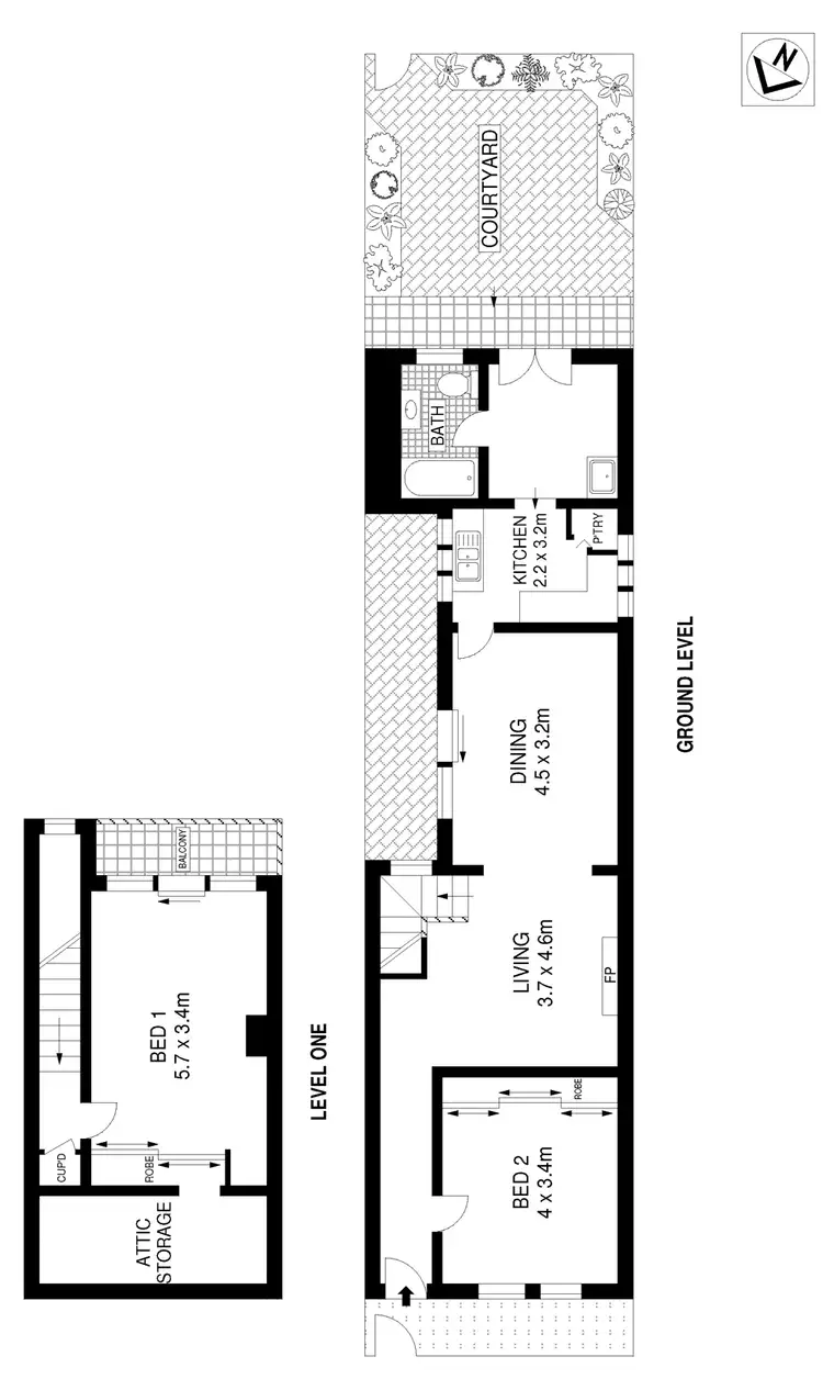 Floorplan of Homely house listing, 30 Anderson Street, Alexandria NSW 2015