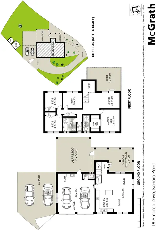 Floorplan of Homely house listing, 18 Amaroo Drive, Banora Point NSW 2486