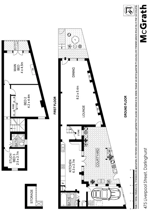 Floorplan of Homely house listing, 475 Liverpool Street, Darlinghurst NSW 2010
