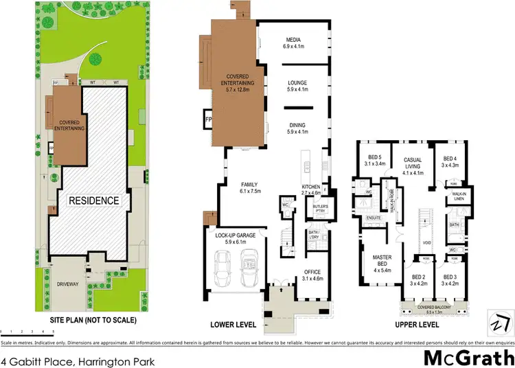 Floorplan of Homely house listing, 4 Gabitt Place, Harrington Park NSW 2567