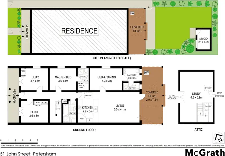 Floorplan of Homely house listing, 51 John Street, Petersham NSW 2049