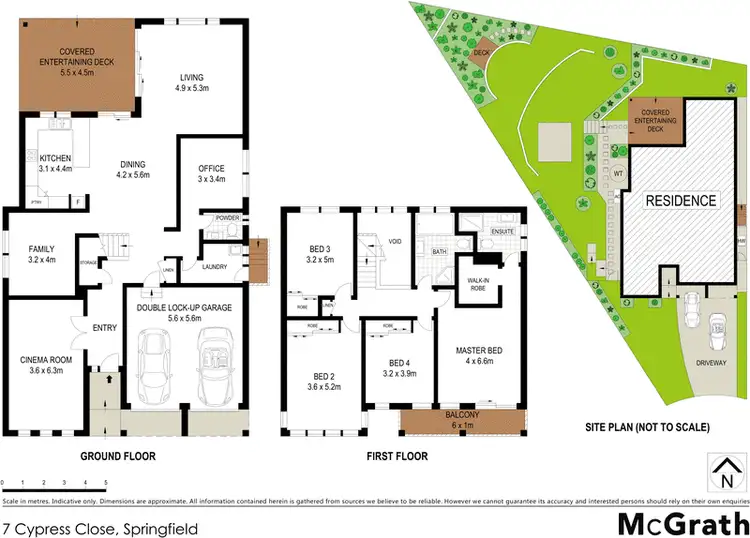 Floorplan of Homely house listing, 7 Cypress Close, Springfield NSW 2250