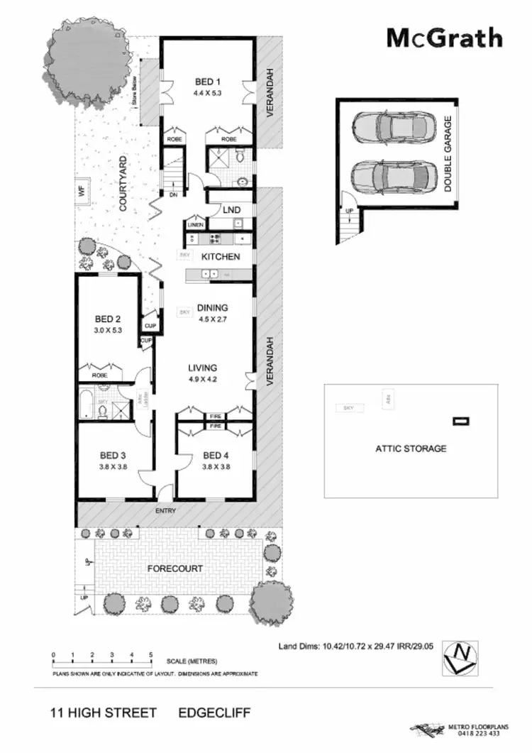 Floorplan of Homely house listing, 11 High Street, Edgecliff NSW 2027