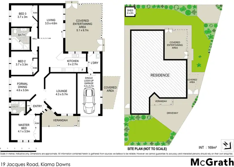 Floorplan of Homely house listing, 19 Jacques Road, Kiama Downs NSW 2533