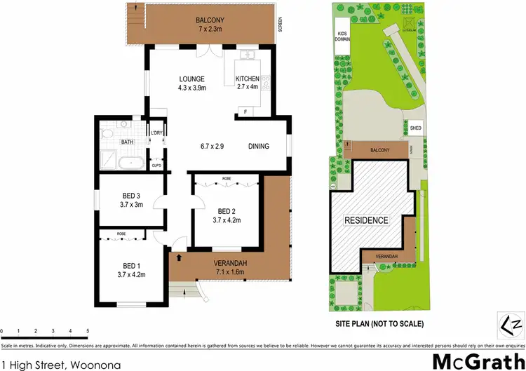 Floorplan of Homely house listing, 1 High Street, Woonona NSW 2517