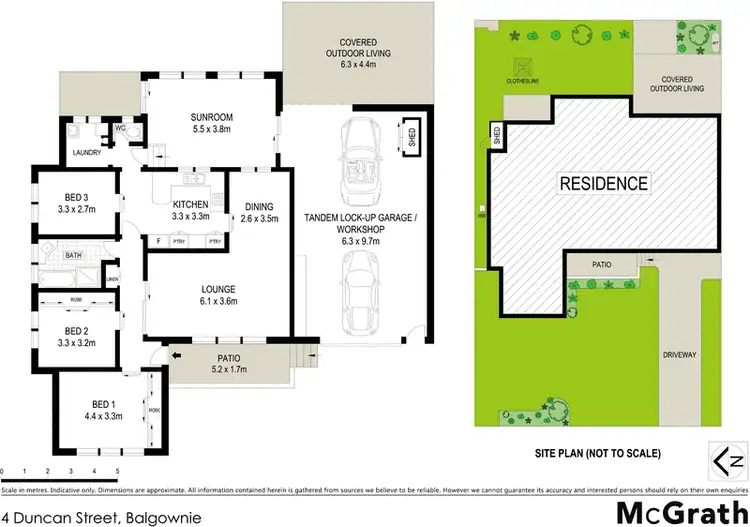Floorplan of Homely house listing, 4 Duncan Street, Balgownie NSW 2519