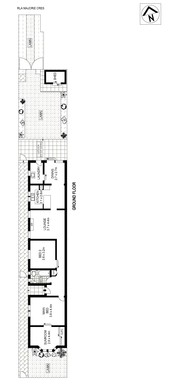 Floorplan of Homely house listing, 18 Gale Road, Maroubra NSW 2035