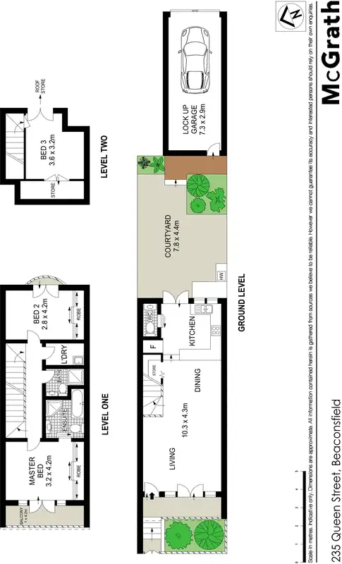 Floorplan of Homely townhouse listing, 235 Queen Street, Beaconsfield NSW 2015