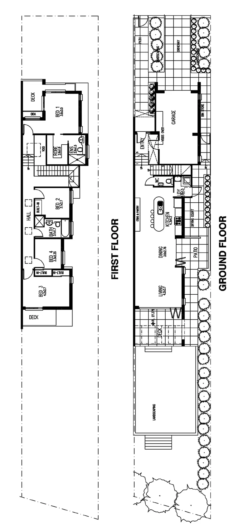 Floorplan of Homely house listing, 14A Caley Street, Chifley NSW 2036