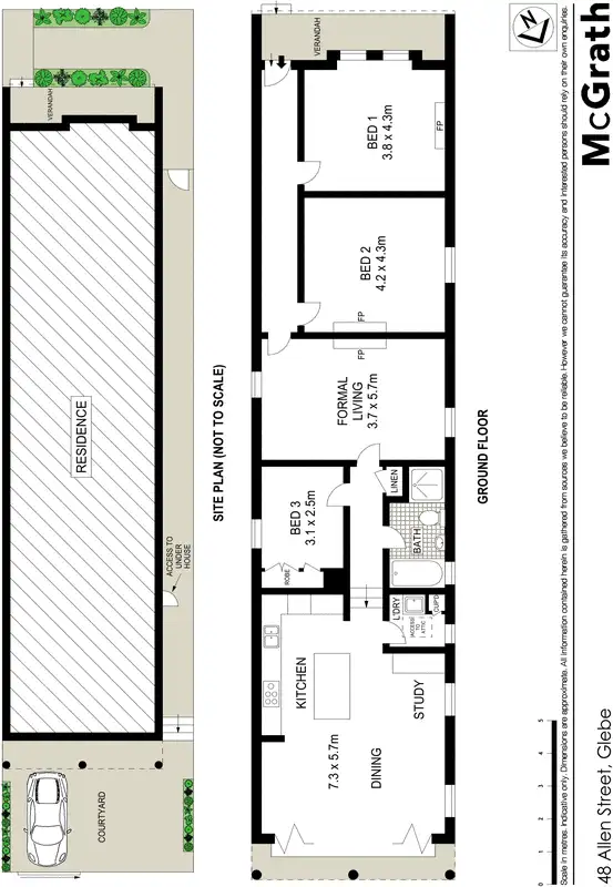 Floorplan of Homely house listing, 48 Allen Street, Glebe NSW 2037