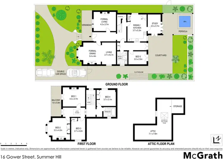 Floorplan of Homely house listing, 16 Gower Street, Summer Hill NSW 2130