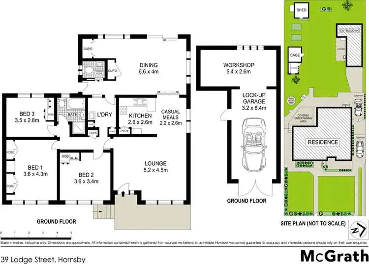 Floorplan of Homely house listing, 39 Lodge Street, Hornsby NSW 2077