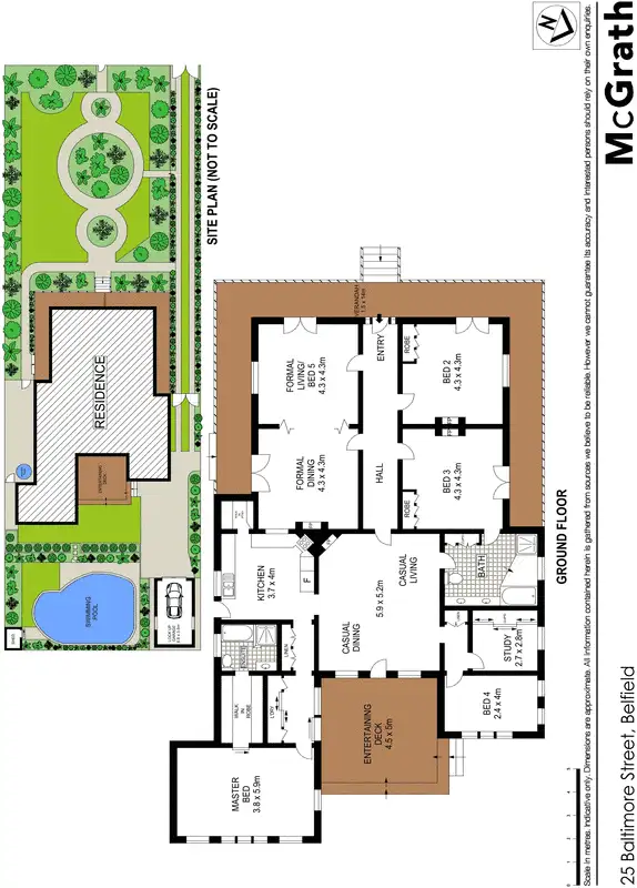 Floorplan of Homely house listing, 25 Baltimore Street, Belfield NSW 2191