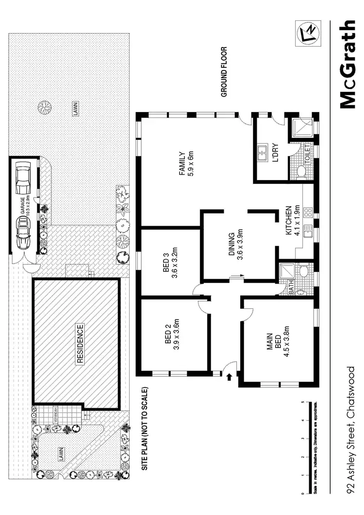 Floorplan of Homely house listing, 92 Ashley Street, Chatswood NSW 2067