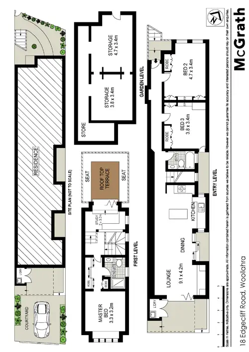 Floorplan of Homely house listing, 18 Edgecliff Road, Woollahra NSW 2025