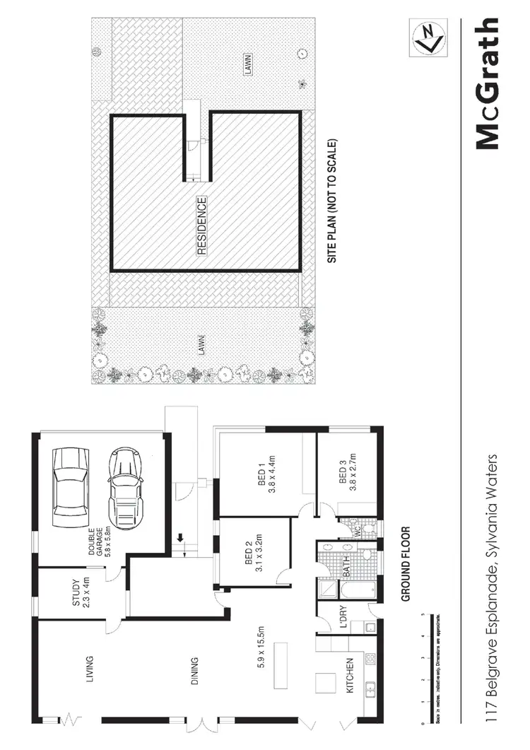 Floorplan of Homely house listing, 117 Belgrave Esplanade, Sylvania Waters NSW 2224