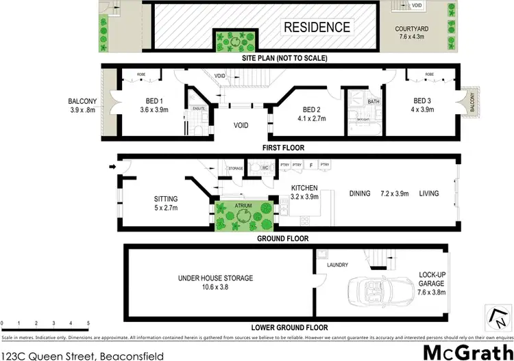 Floorplan of Homely house listing, 123C Queen Street, Beaconsfield NSW 2015