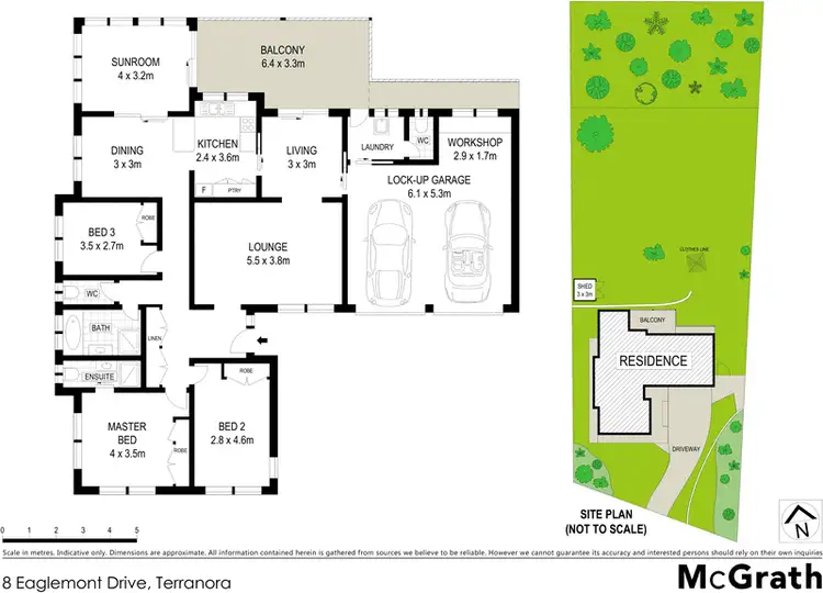 Floorplan of Homely house listing, 8 Eaglemont Drive, Terranora NSW 2486
