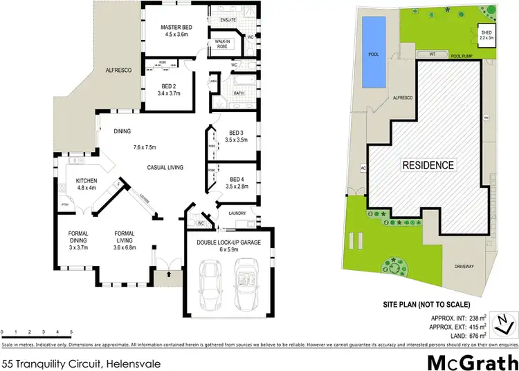 Floorplan of Homely house listing, 55 Tranquility Circuit, Helensvale QLD 4212
