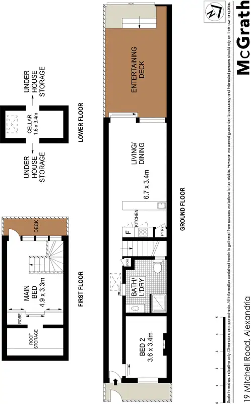 Floorplan of Homely house listing, 19 Mitchell Road, Alexandria NSW 2015