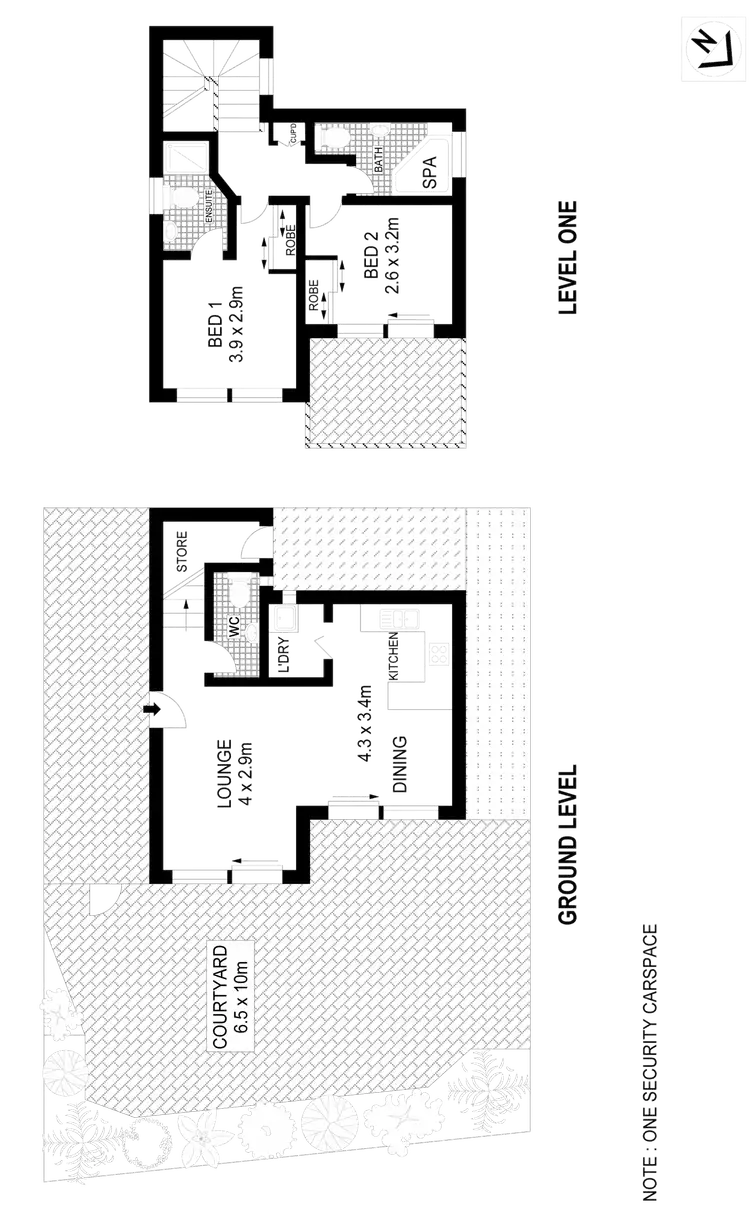 Floorplan of Homely townhouse listing, 4/165 Malabar Road, South Coogee NSW 2034