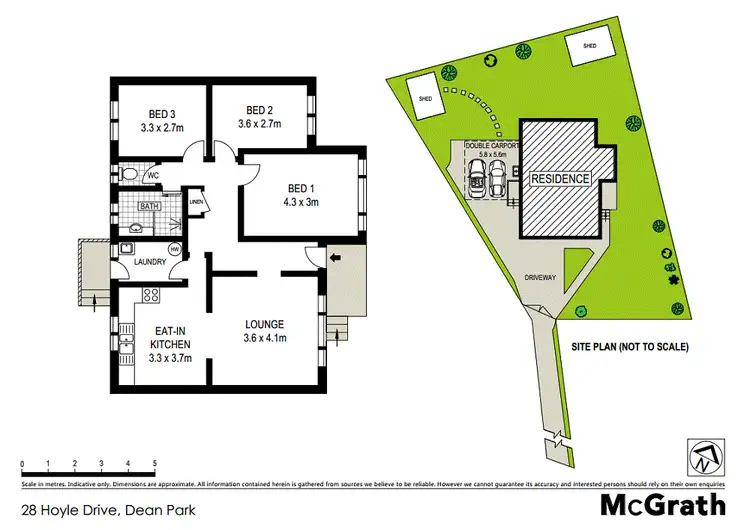Floorplan of Homely house listing, 28 Hoyle Drive, Dean Park NSW 2761