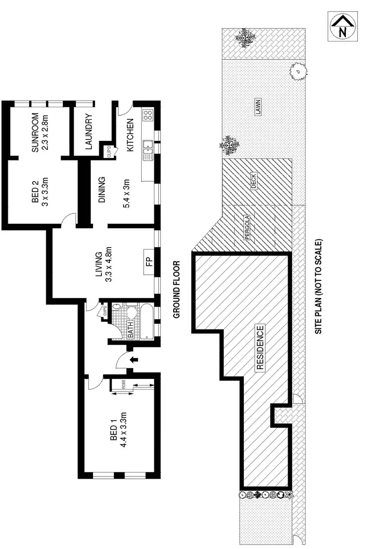 Floorplan of Homely house listing, 154 Storey Street, Maroubra NSW 2035