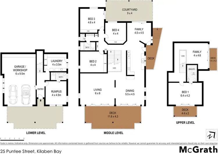Floorplan of Homely house listing, 25 Puntee Street, Kilaben Bay NSW 2283
