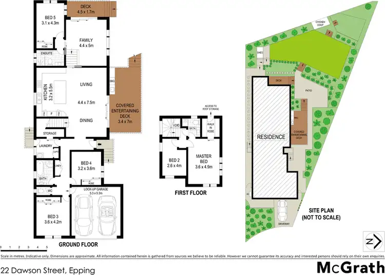 Floorplan of Homely house listing, 22 Dawson Street, Epping NSW 2121