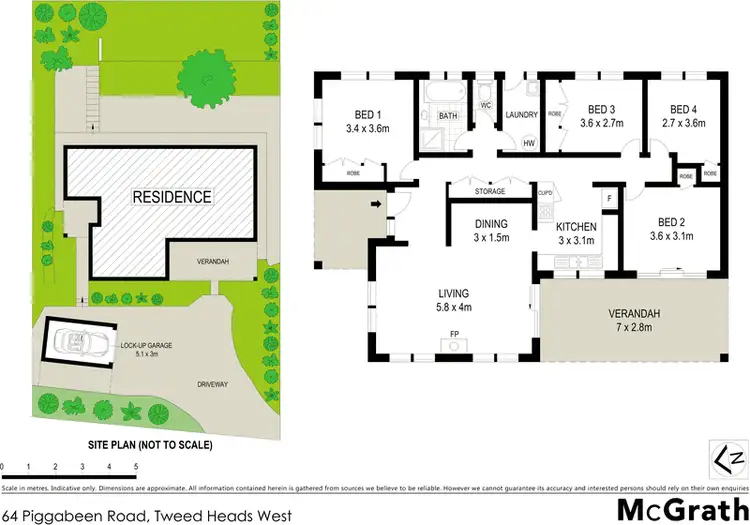 Floorplan of Homely house listing, 64 Piggabeen Road, Tweed Heads West NSW 2485