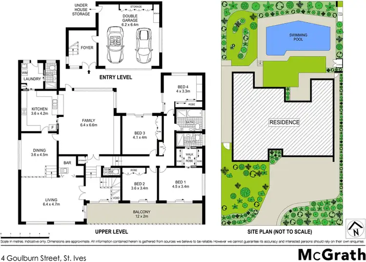 Floorplan of Homely house listing, 4 Goulburn Street, St Ives NSW 2075