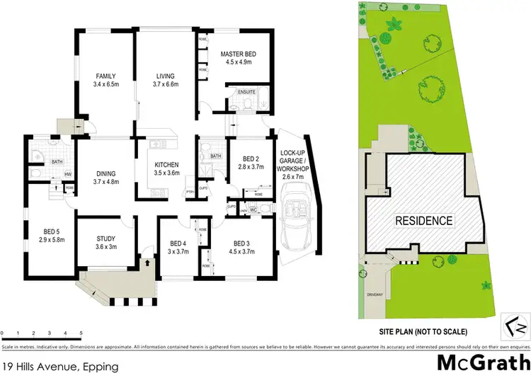 Floorplan of Homely house listing, 19 Hills Avenue, Epping NSW 2121