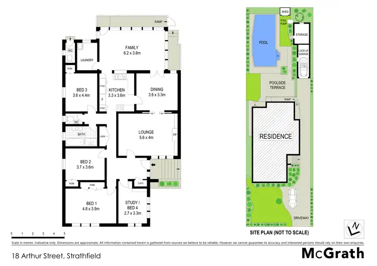 Floorplan of Homely house listing, 18 Arthur Street, Strathfield NSW 2135