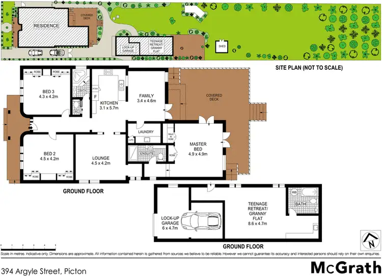 Floorplan of Homely house listing, 394 Argyle Street, Picton NSW 2571