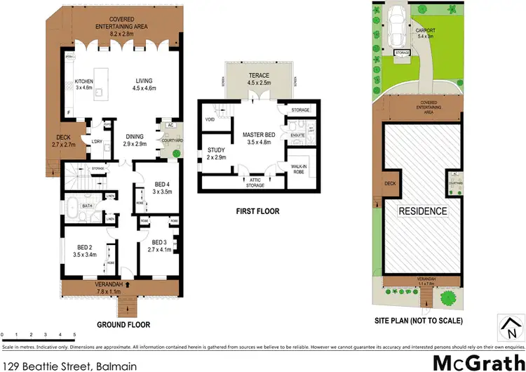 Floorplan of Homely house listing, 129 Beattie Street, Balmain NSW 2041
