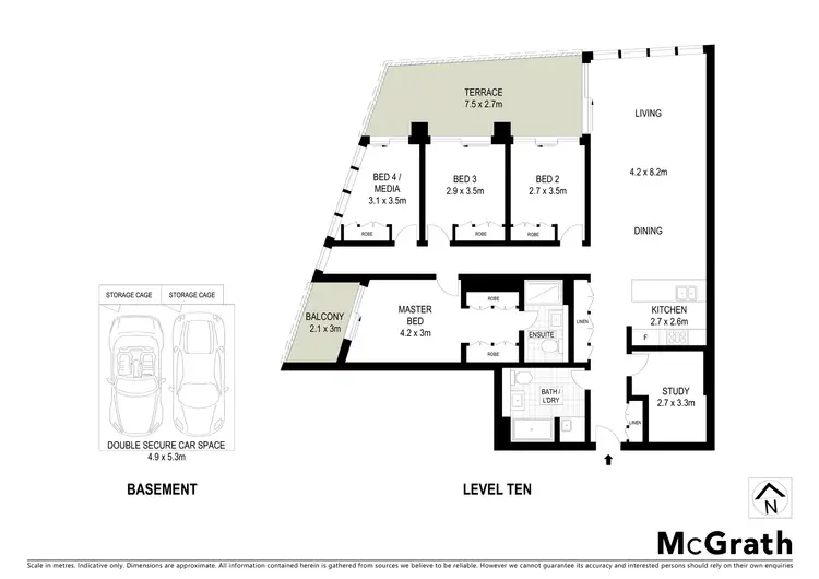 Floorplan of Homely apartment listing, 1002/7 Australia Avenue, Sydney Olympic Park NSW 2127